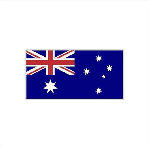 Womaha 30 Sheets Australia Flag Temporary Tattoos World Cup European Cup Football Face Tattoo Stickers, Blue White Red