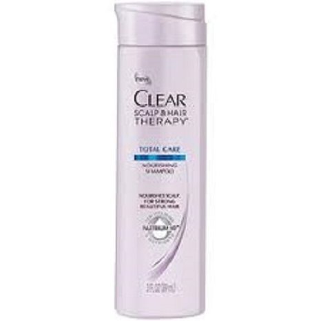 Clear Scalp & Hair Therapy Nourishing Shampoo, Travel Size 3 fl oz (Pack of 4)