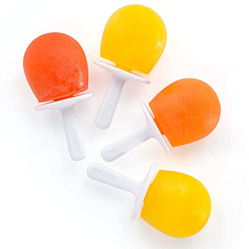 Zoku Round Pop Mold, 4 Easy-Release Silicone Popsicle Mold With Sticks And Drip-Guards, Bpa-Free #TOP7