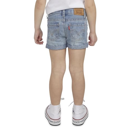 levi39s girls girlfriend fit denim shorty shorts