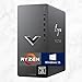 HP Victus 15L Desktop | Gaming PC | AMD Ryzen 5 5600G, Hex-Core Processor | 32GB RAM, 1TB SSD | AMD Radeon RX 6400 Graphics | WiFi 6 | Windows 11 Home | Mica Silver