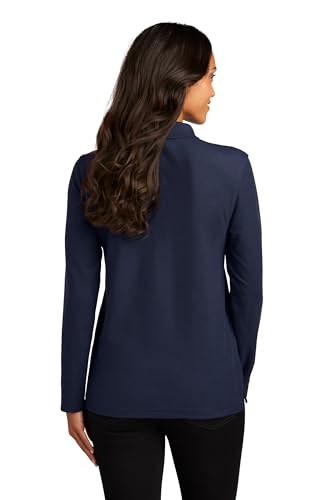 Port Authority Women's Long Sleeve Silk Touch Polo3