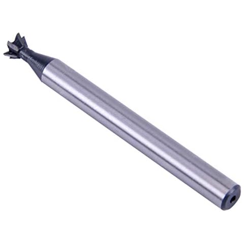 6mm x 60° 6 Nuten HSS Schnellarbeitsstahl Schwalbenschwanz-Fräser Schaftfräser Bitfräser Werkzeug Cover