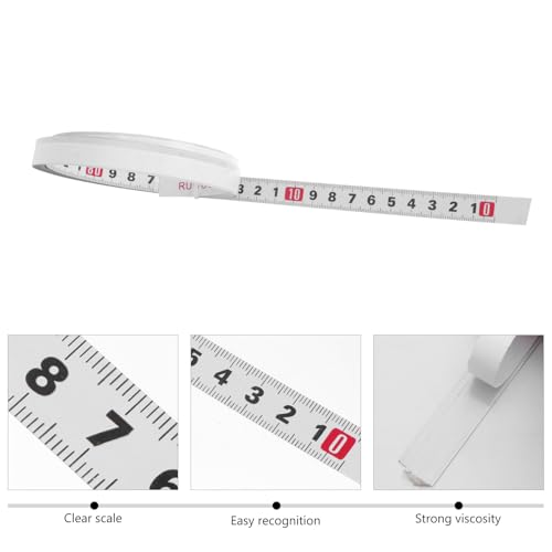 Cinta métrica adhesiva de acero 1 m Luxshiny miniatura 5