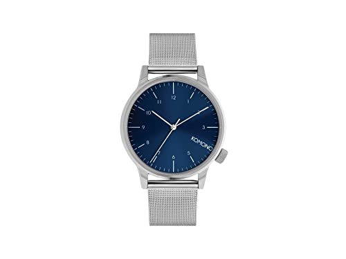 正規代理店 [KOMONO] コモノ 時計 腕時計 メンズ ユニセックス KOM-2353 ウィンストン ロイヤル シルバー ブルー