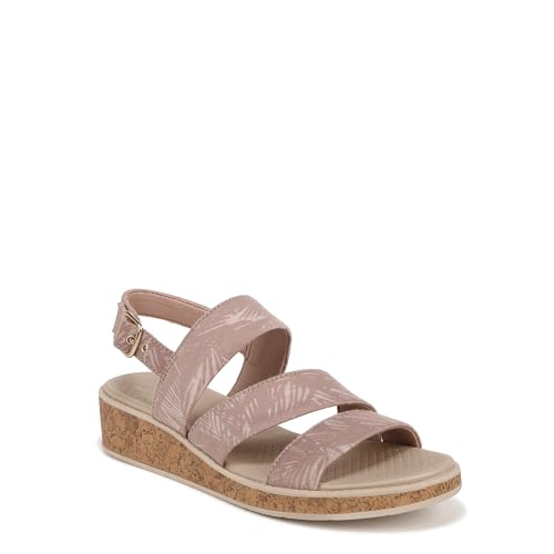 LifeStride Women's Bravo Casual Strappy Wedge Sandals