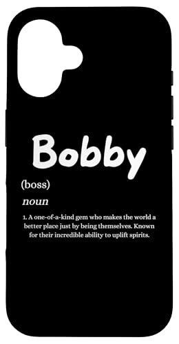 Bobby Definition Uplifting Personalisiert für Bob Vorname Hülle für iPhone 16