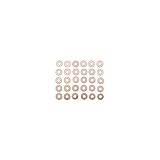 Set 30 Arandelas Cobre Inyect