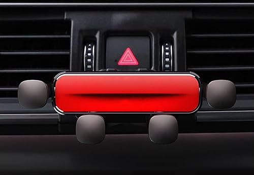 Support de téléphone pour Audi Q5L (2018-2022) réglable et rotatif rouge