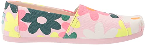 Toms Women's Alpargata 3.0 Loafer, Chalky Pink Retro Floral Print, 12 #TOP5