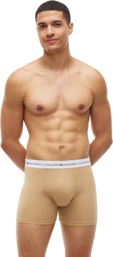 Tommy Hilfiger Men 3P Boxer Brief UM0UM03892 Boxer Brief, Multi (Utility Olive/Dark Coffee/Desert), XL – Ansicht 6
