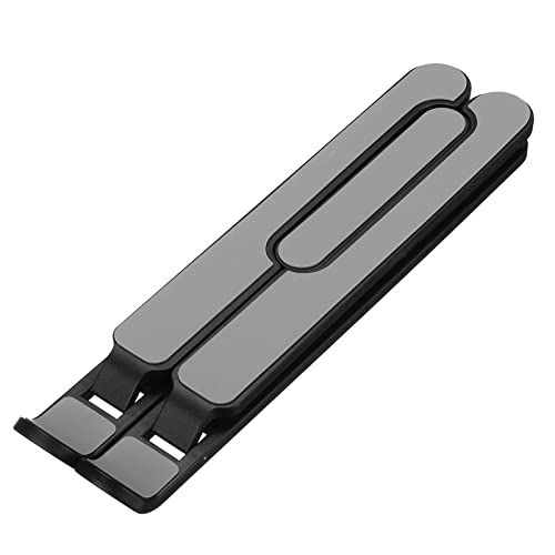 Soporte Plegable para Portátil de Aluminio Negro miniatura 1