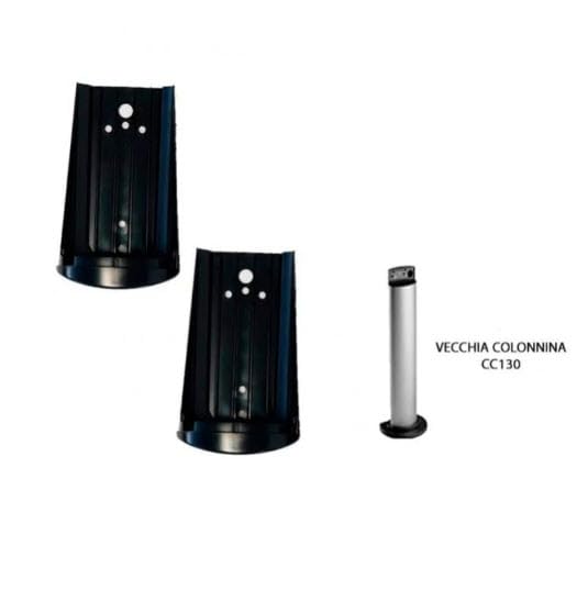 ECI ELETTROFORNITURE BFT COPPIA FOTOCELLULE MOD. DESME A15 E COPPIA ADATTATORI PER COLONNINE C130