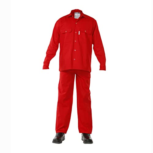 Image of PROLIFE Mens Cotton Industrial Workwear Shirt Pant Combo