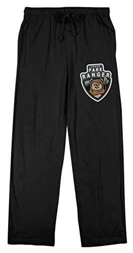 Star Wars Return of The Jedi Endor Park Ranger Men's Black Sleep Pajama Pants