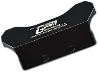 GPM For Losi 1/18 Mini-T 2.0 2WD Stadium Truck Upgrade Parts Aluminum Rear Bumper - 1Pc Set Black
