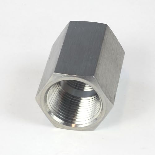 Image of HFS(R) Hex Coupling Coupler 1 /2 inch Female NPT x 1 /2 inch Female NPT Stainless Steel 304