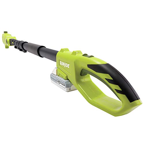 Sun Joe 24V-PS8-LTE 24-Volt 8-Inch 2 Cordless Telescoping Chainsaw Pole Saw, Kit (w/2.0-Ah Battery + Quick Charger)