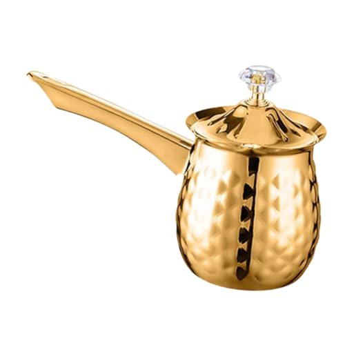 Unomor Turkish Coffee Pot Greek Coffee Pot Turkish Coffee Maker Turkish Cezve Turkish Pot Turkey Coffee Mug Turkish Coffee Cups Arabic Coffee Pot Coffee Makers Small Pot Stainless Steel