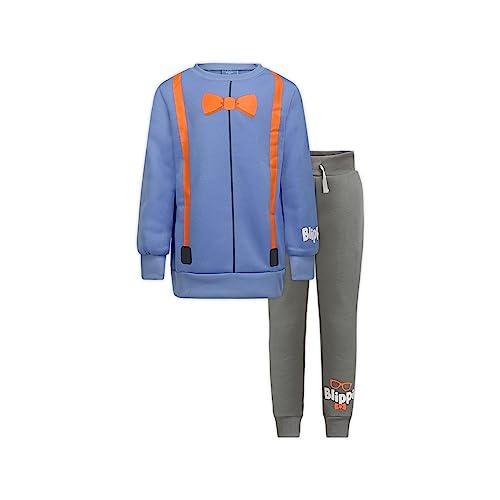 Ensemble pantalon Blippi garçon bleu idéal pour les journées d'école et les jeux à la maison