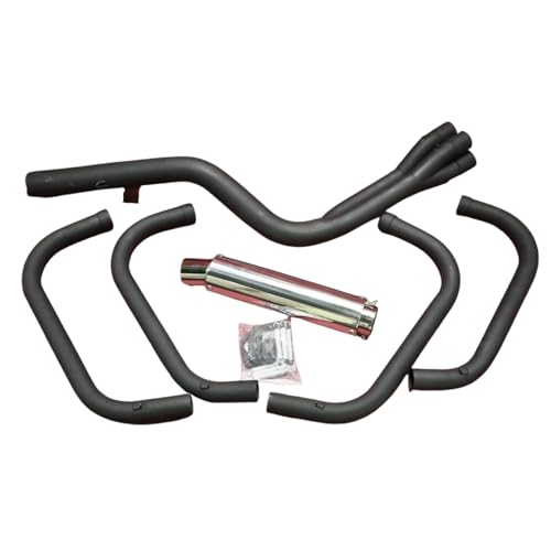 Amazon | 富士創業 XJR400 用 6分割 マフラー/レインボー社長 4-2-1