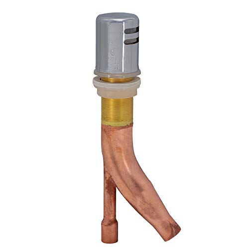 EZ-FLO 9 Inch Length Air Gap, Dishwasher and Disposer, Heavy-Pattern, Copper Body With Chrome Cap, 04499