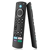 Voice Replacement Remote Control for Fire-TV-Stick(2nd and 3rd gen)/Lite/4K/4K Max/TV Cube and AMZ Stick Compatible with Pioneer/Hisense Smart TVs