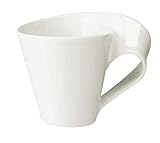 Trendiger Blickfang, Bildet mit Untertasse ein Duo, Passt unter Kaffeeautomaten, die Höhe von 9,9 cm erlauben, NewWave Henkel liegt perfekt in der Hand