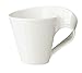 Produktbild Villeroy und Boch NewWave Caffè Tasse, Premium Porzellan, Weiß, 250 ml, 1 Stück (1er Pack)