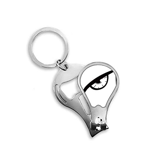 Coupe-ongles motif œil vecteur noir DIYthinker pour pédicure