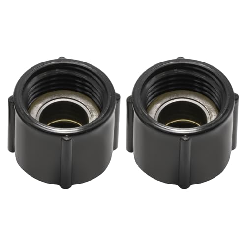 Image of 2 Pcs Low Point Drain Seals and Caps, Replacement for RV Camper Travel Trailer, 1 /2 Inch Hot and Cold Water Lines