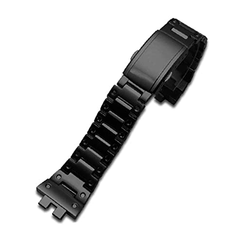 時計アクセサリーカシオ G-SHOCK-GMW-B5000 ソリッドステンレススチールストラップ小さな正方形ブレスレットチェーン