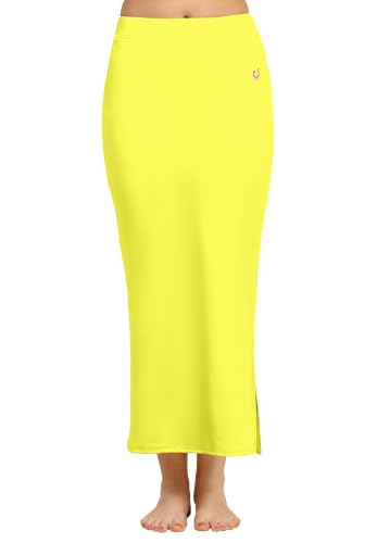 Image of TRENDMALLS Women's Polyester Spandex Stretchable Straight Saree Shapewear Petticoat for Women, Cotton Blended, Skirts for Women, Saree Shaper