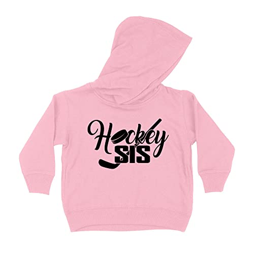 Hockey Sis Sister Kids Hoodie Sweatshirt Toddler