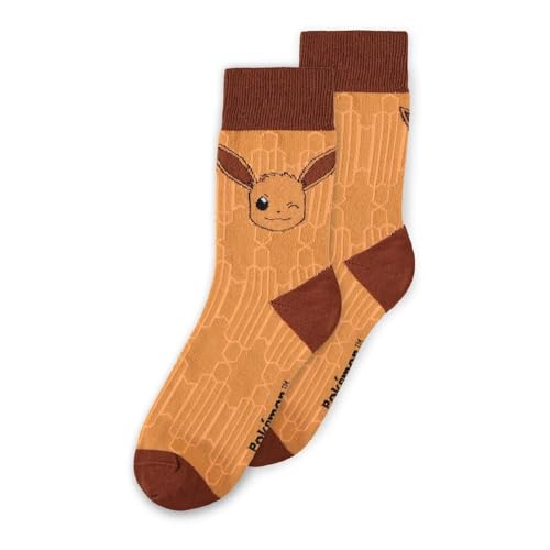 Calcetines de Pokémon Eevee para mujer pack multicolor de algodón y elastano 3