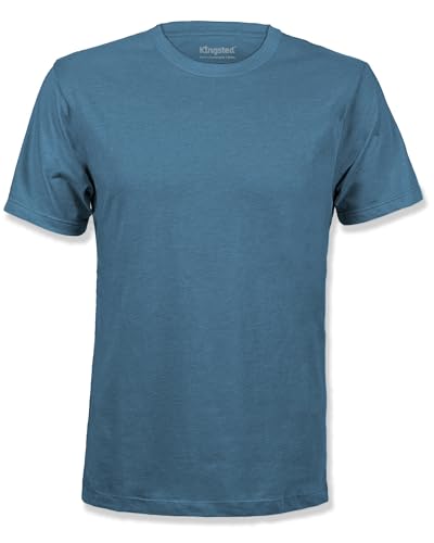 Image of Kingsted T-Shirts for Men Pack - Royally Comfortable - Super Soft Premium Fabric - Well-Crafted Classic Tee