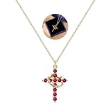 ZEATHAN Birthstone Cross...image