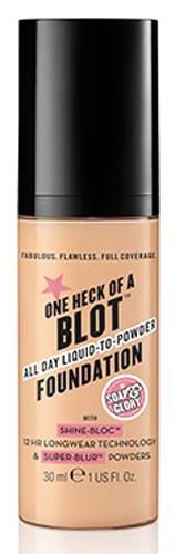 Soap And Glory One Heck Of A Blot All Day Liquid-To-Powder Foundation For Oily Skin - Cool Sand 30ml