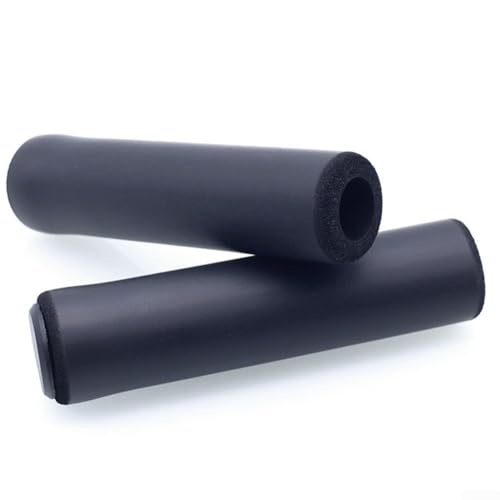 Vasiumic Empuñaduras de manillar para absorción de golpes y rendimiento antideslizante, juego de empuñaduras de esponja de espuma de silicona de 128 mm x 30 mm, se adapta a manillares de 22,2 mm, 4