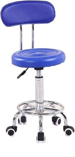 IWEJ �ۈ֎q �w������t�� 360°��] ���������\ PU���U�[ �L���X�^�[�t�� �I�t�B�X�p (���ԗւ̔w������)