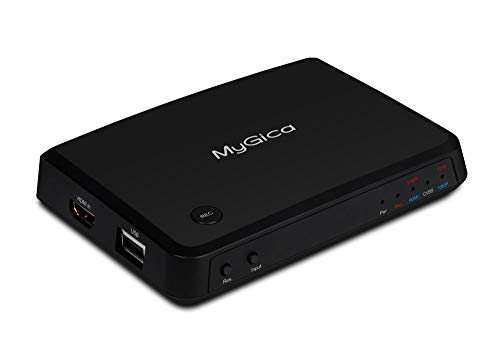 MyGica Broadcast Live Streaming Capture Card Switch, No PC Required Standalone HD 1080P HDMI to USB Game Recorder, Audio Video Capture Device for Education, Online Course, Video Conference