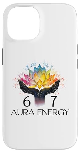 6 7 Aura Energy at 67 Aura Level 67% Six Seven Meme Funny 67 �X�}�z�P�[�X iPhone 14 �p