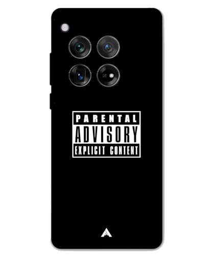 Image of Premium Explicit Case for Oneplus 12 Soft-Touch Metal TPU Back Cover, Shockproof, Designer, Aesthetic Mobile Phone Case (Glossy Finish)