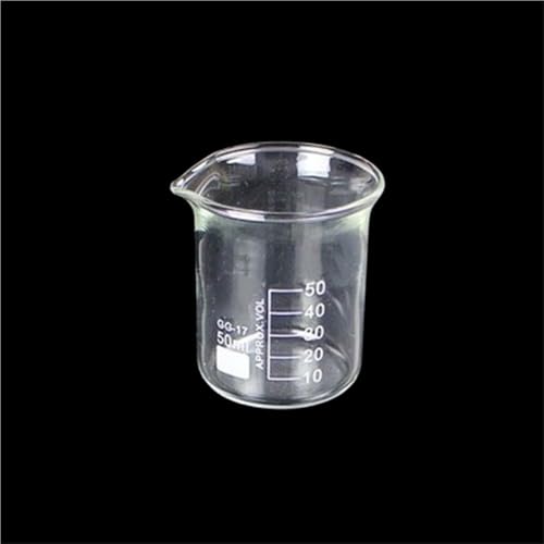 Ensemble de béchers en verre pour expériences scientifiques et mélanges 5-1000 ml