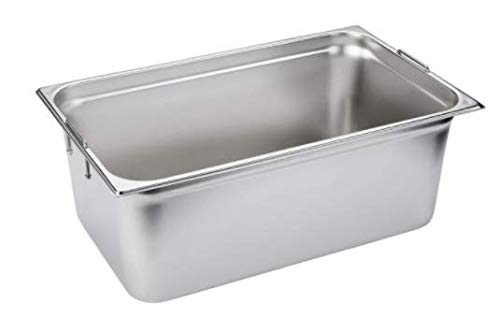 RO - Linea Blanca ® - Cubetas Gastronorm 1/1 (325x530 mm) - 2016311 - Acero Inoxidable, Con asa, No Perforada, 200 mm 28 L