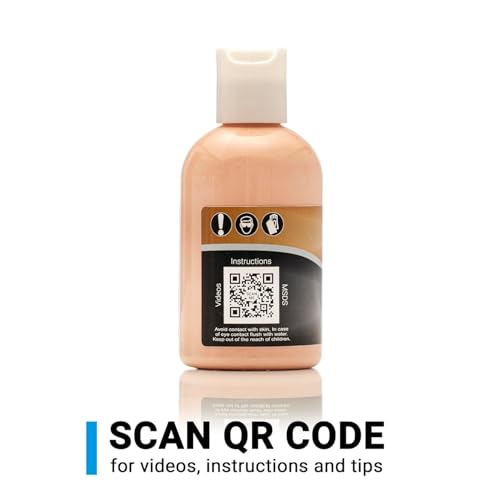 Glass Polish 3.4oz (100ml) GP-PRO Glass Polishing Compound for Professional Polishing of All Glass Surfaces - 2.3 microns