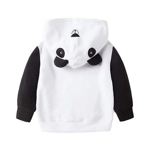 Image of Mud Kingdom Fleece Hoodies Jacket for Boys Girls Full Zipper Long Sleeve Happy Halloween