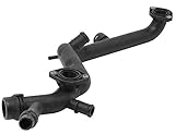 TOPAZ 06E121045E Coolant Radiator Cylinder Head Water Pipe Hose Assembly for Audi A4 A6