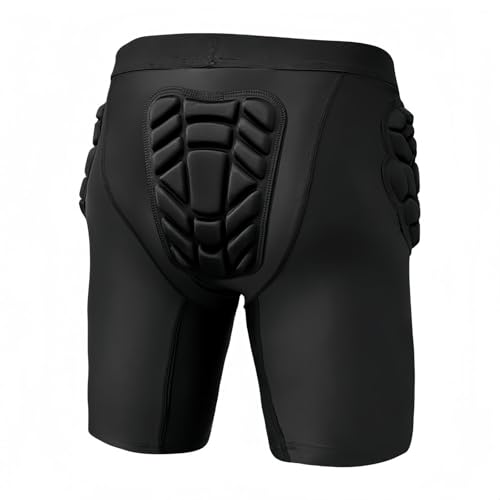 Short de compression rembourré homme pour éviter les chocs aux hanches