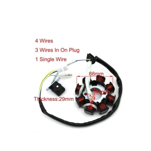 Stator d'allumage pour scooter 50cc idéal trajets urbains - 6